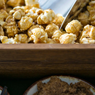 Salted Caramel Popcorn (Vegan & Gluten Free)