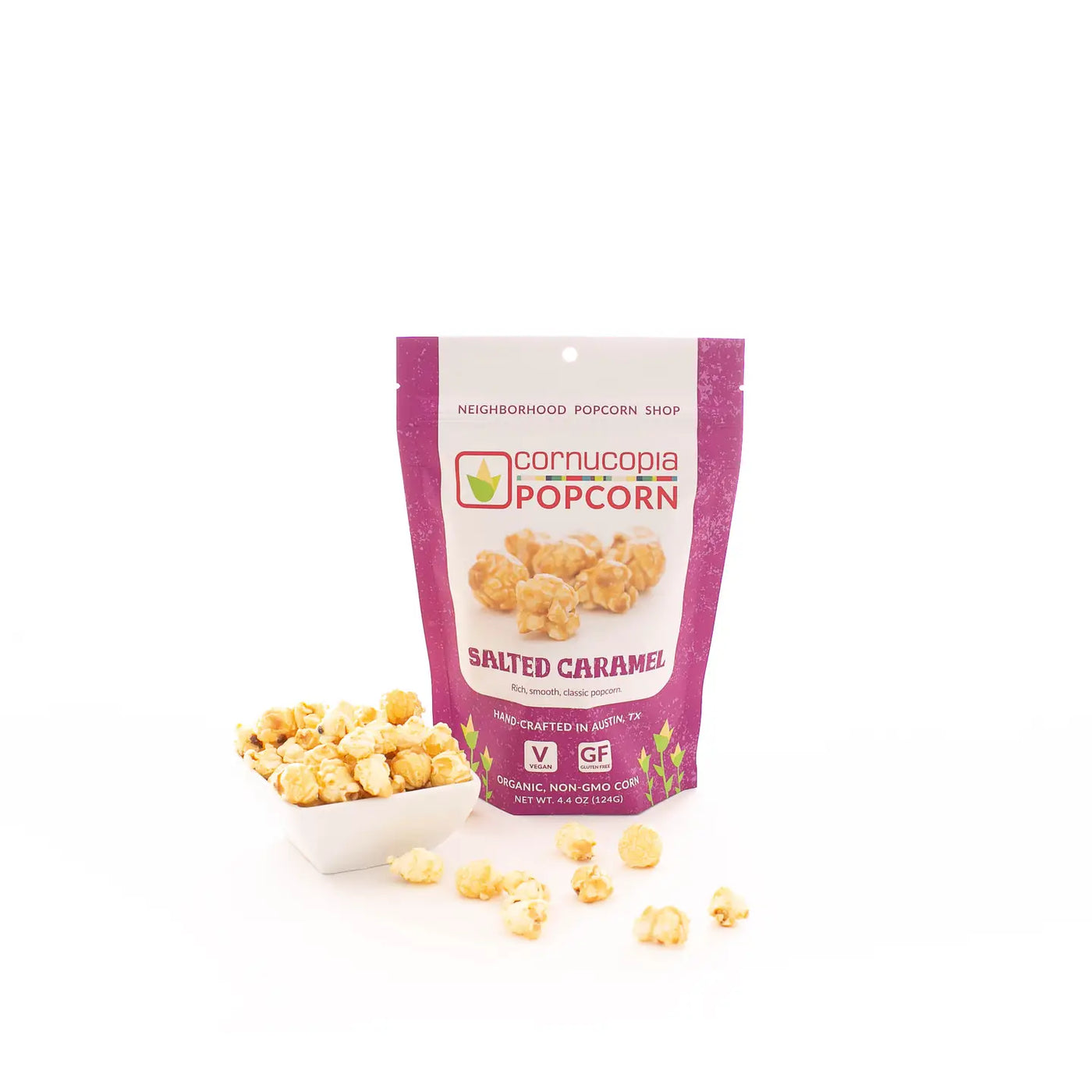 Salted Caramel Popcorn (Vegan & Gluten Free)