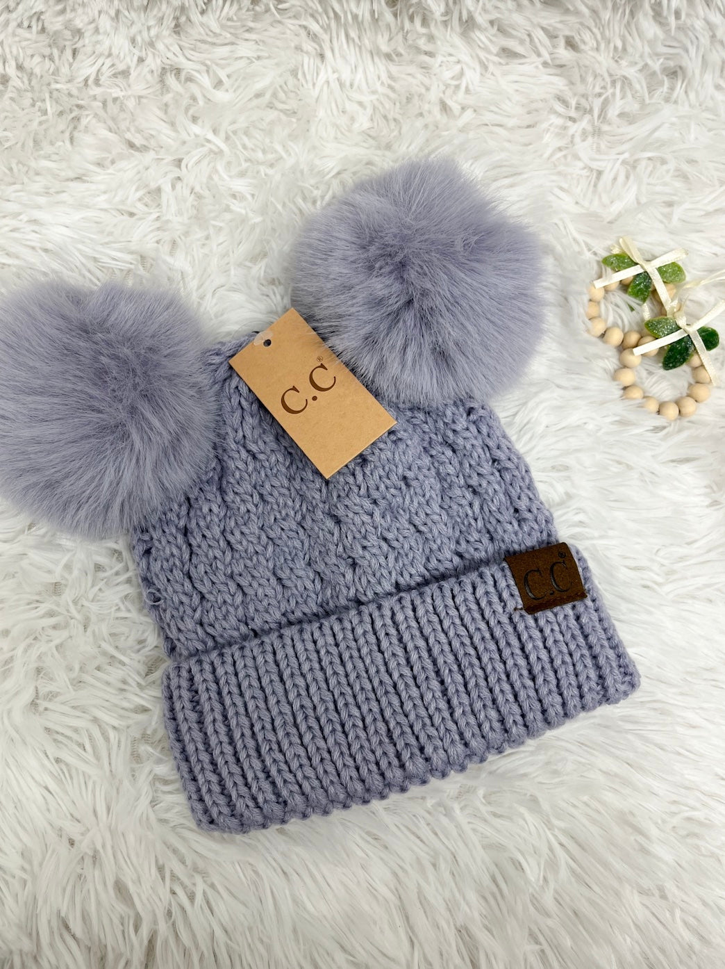 Snow Day Lavender Hat