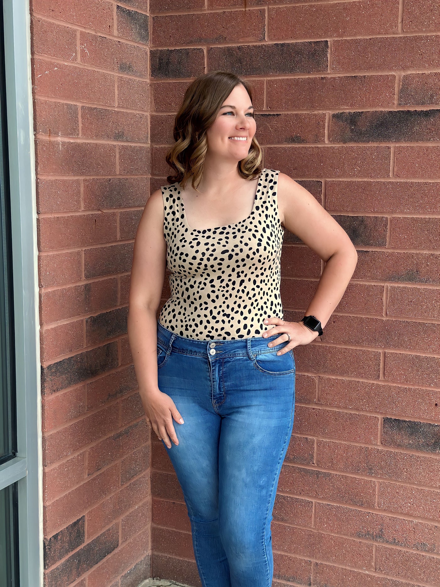 The Keeping Up With It Speckled Bodysuit