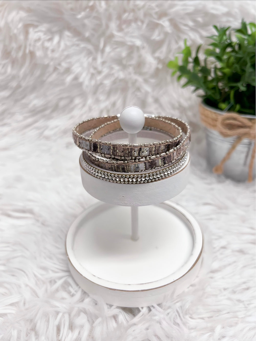 What A Gem Gray Bracelet
