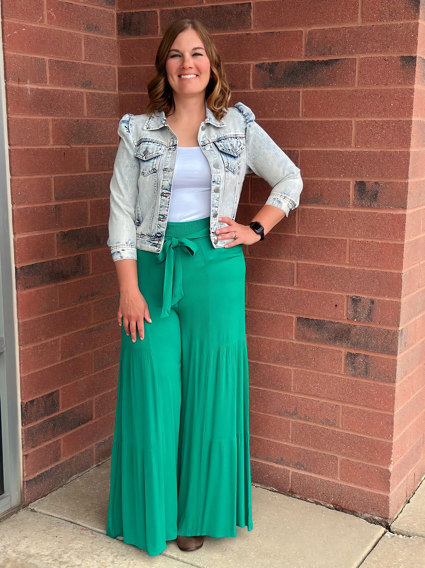 Whimsical Wonder Green Pants