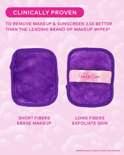 7-Day MakeUp Eraser Set - Queen Purple