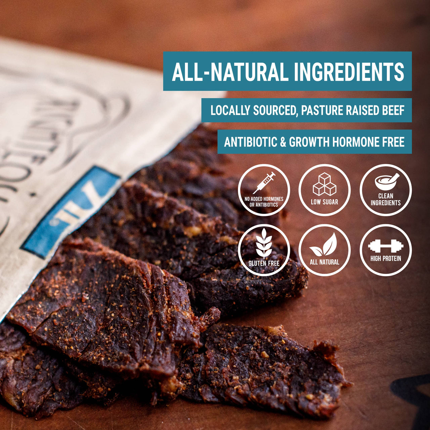 Bootleggin' Baby Blues BBQ Beef Jerky 2oz