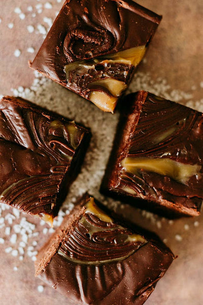 Fudge: Dark Chocolate Sea Salt Caramel