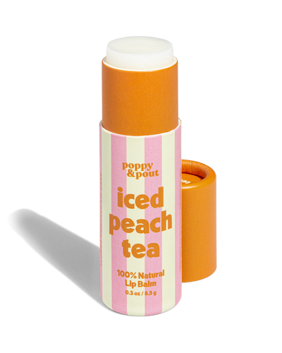 Lip Balm, Retro Refreshers, Iced Peach Tea