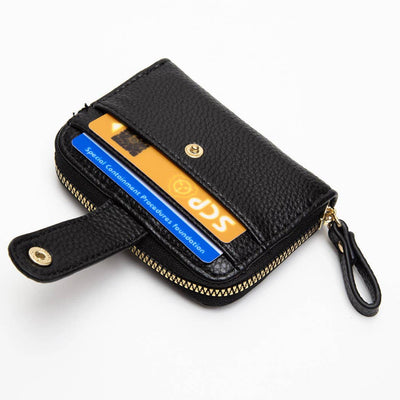 Heather Zip Wallet: Kelly Green