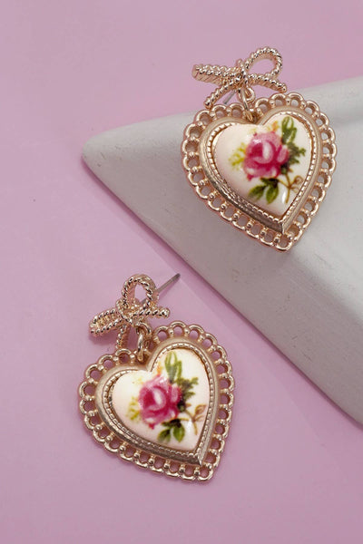 Enchanted Rose Earrings
