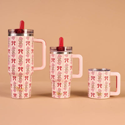 20 oz Lifestyle Flip Straw Tumbler-Oh So Merry