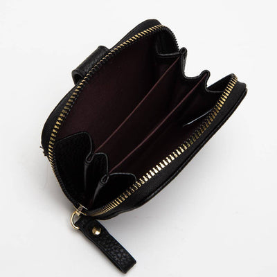 Heather Zip Wallet: Kelly Green