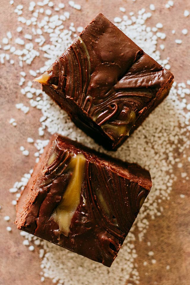 Fudge: Dark Chocolate Sea Salt Caramel