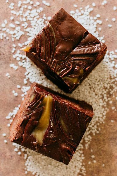 Fudge: Dark Chocolate Sea Salt Caramel