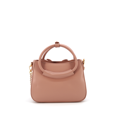 Madeline Bow Crossbody Bag: Mauve