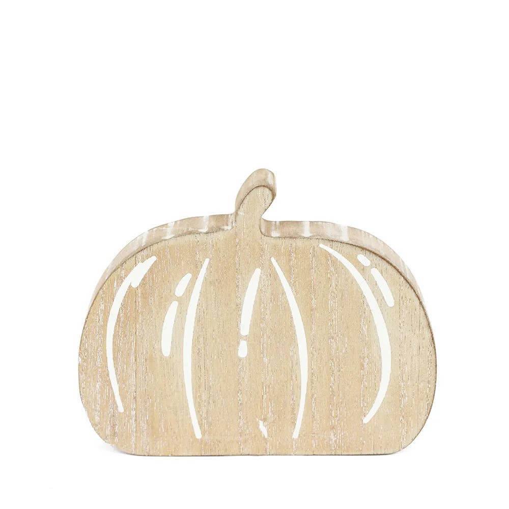 Sweet Pumpkin Wood Decor