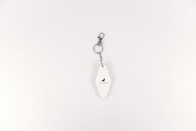 Work Hard Wood Keychain