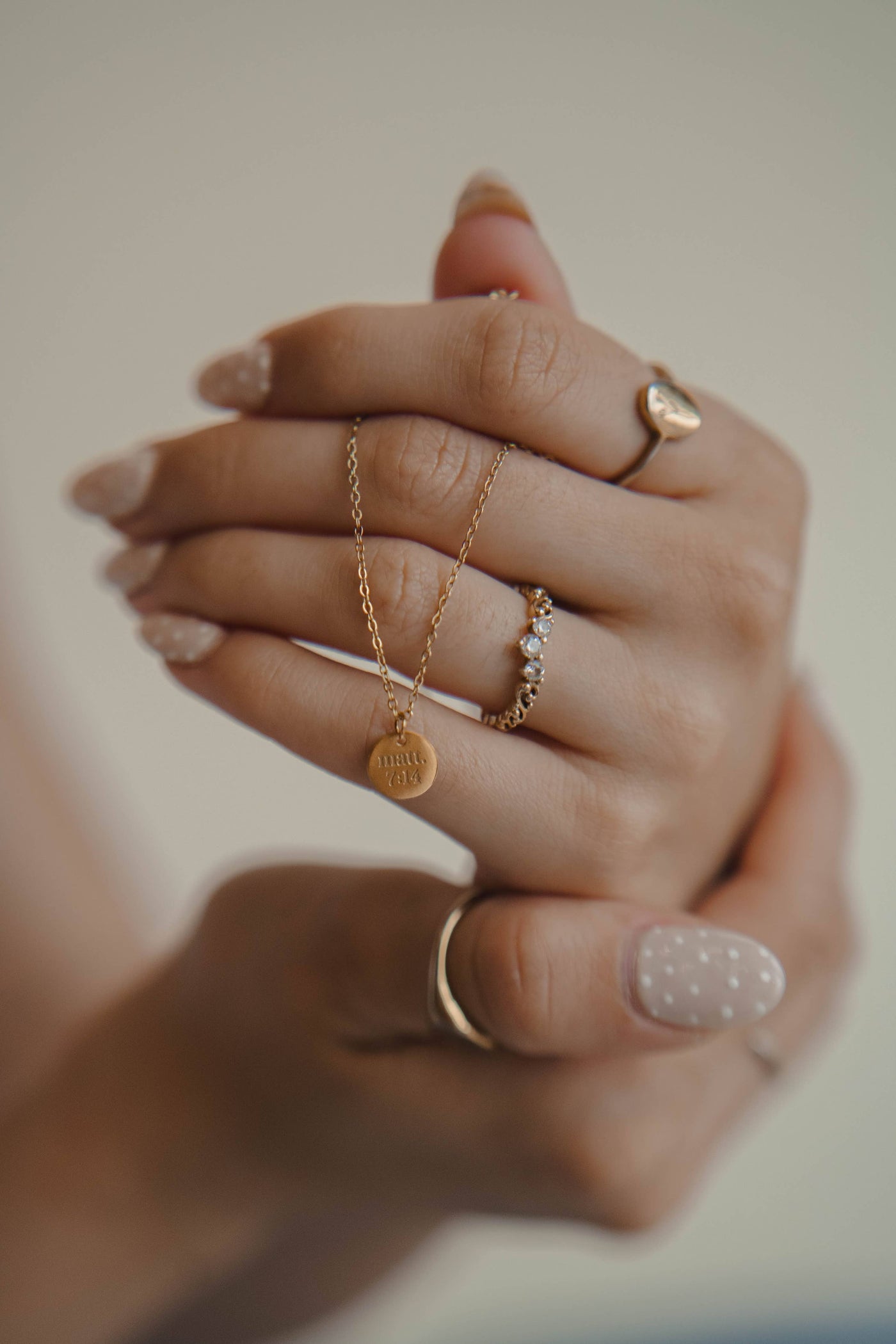 Path Disc Necklace | Christian Jewelry