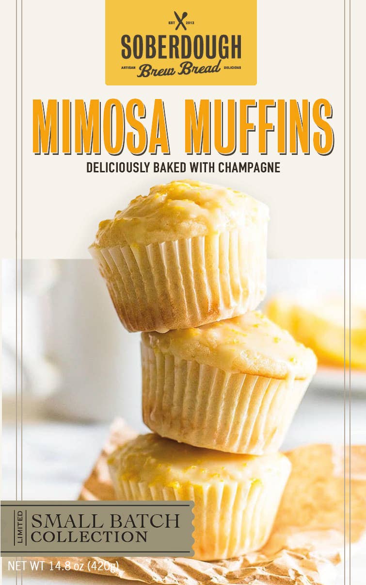 Soberdough Bread Kit: Mimosa Muffins