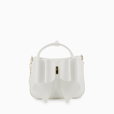 Madeline Bow Crossbody Bag: Mauve