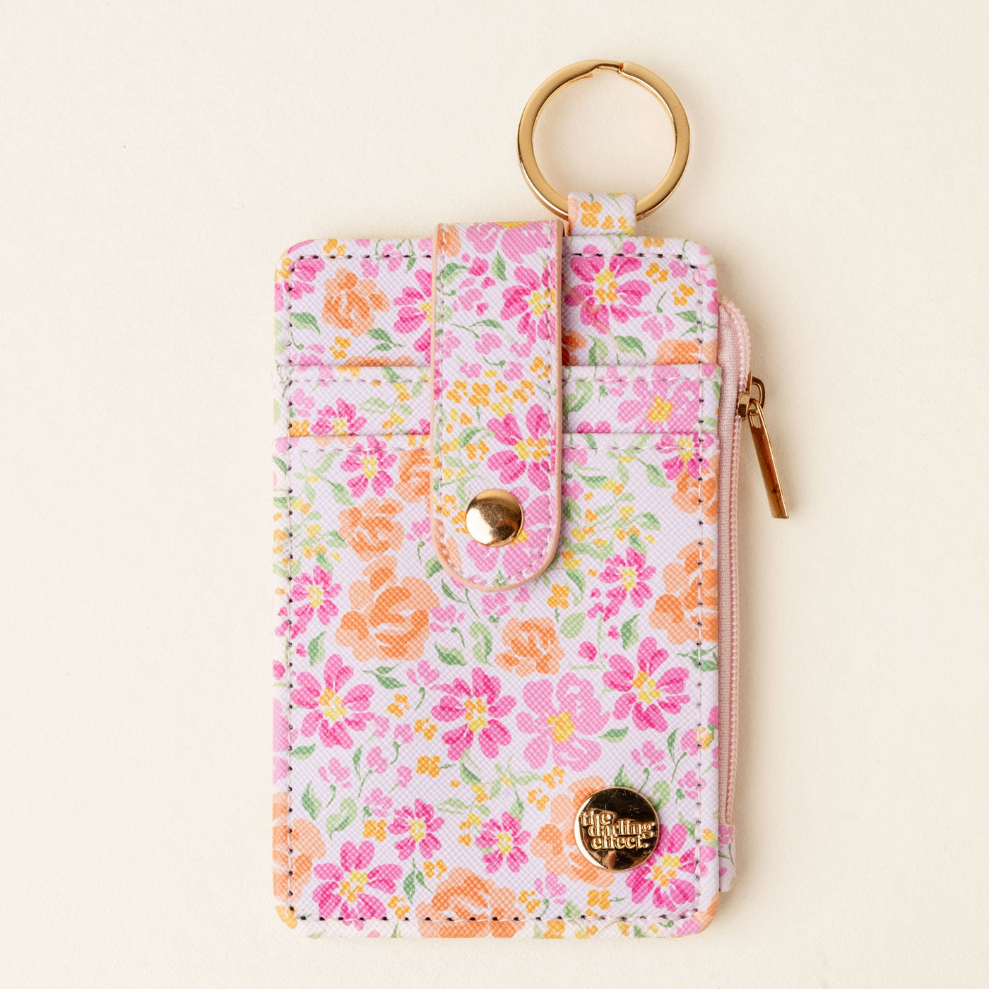 Secret Garden Pink Keychain Wallet
