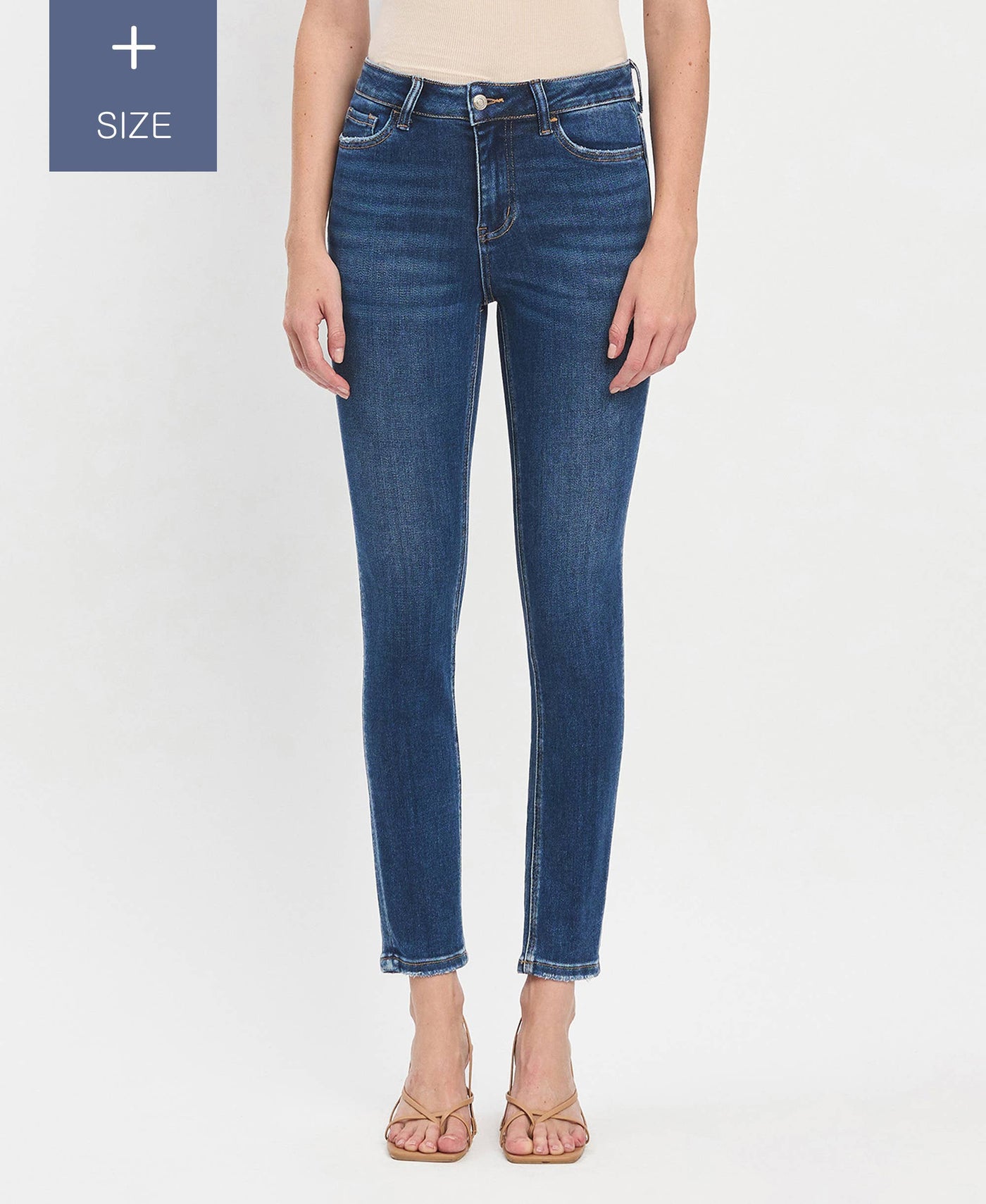 Love Me High Rise Ankle Skinny Jeans