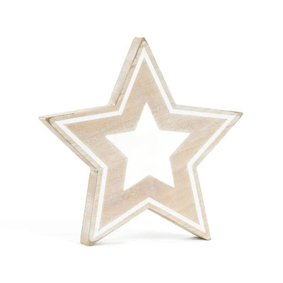 Americana Star- White/Natural