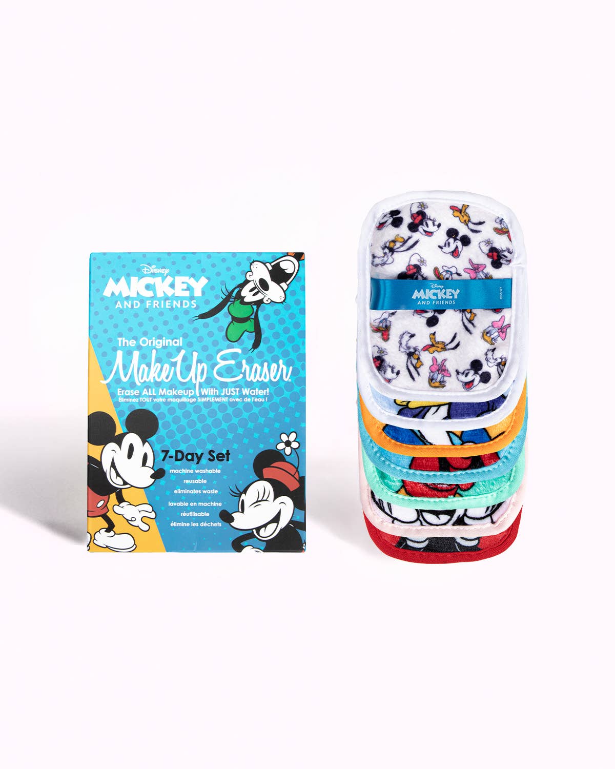 7-Day MakeUp Eraser Set - Mickey & Friends