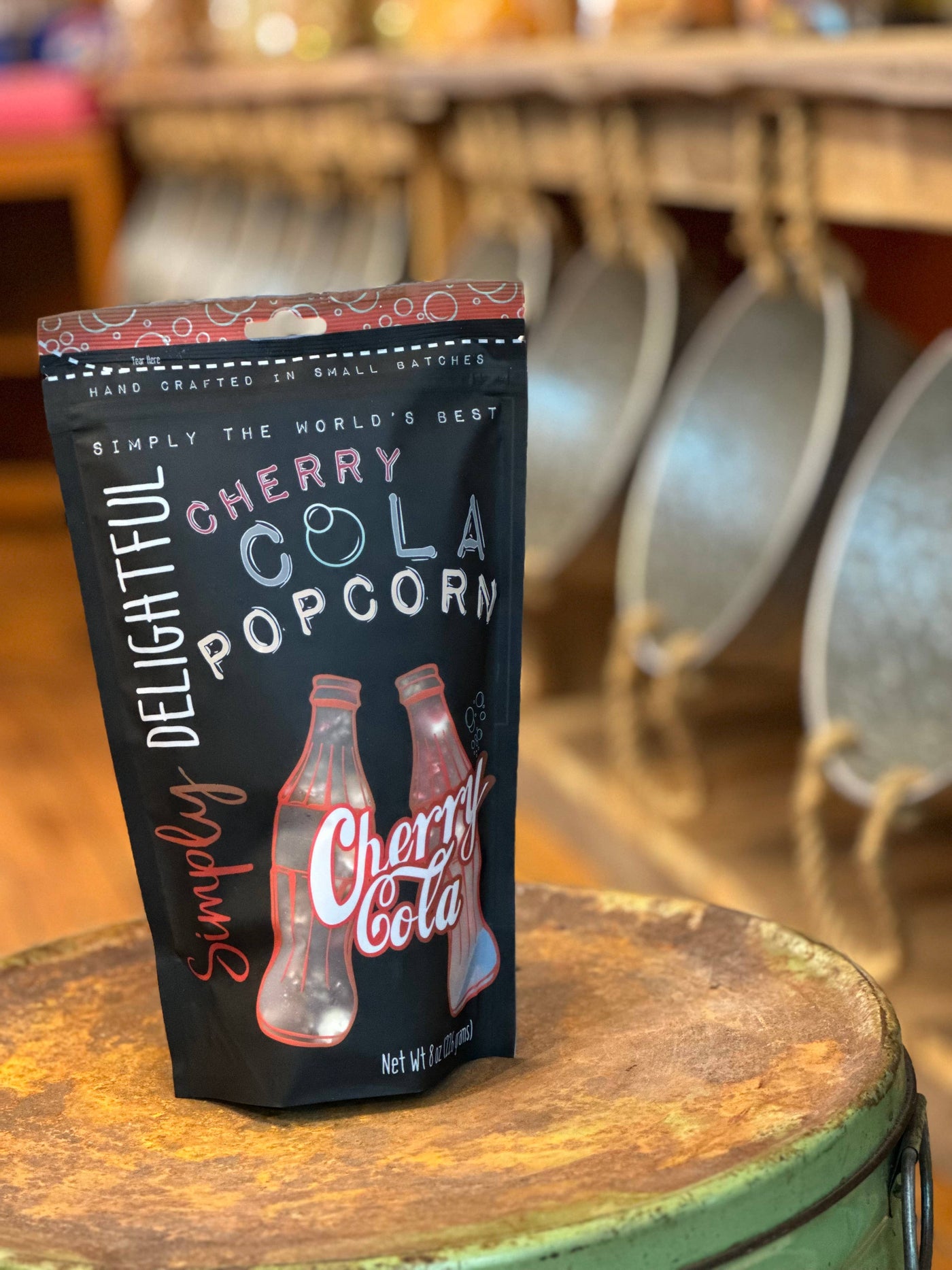 Simply Delightful Popcorn: Cherry Cola