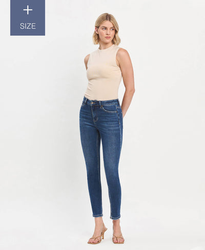 Love Me High Rise Ankle Skinny Jeans