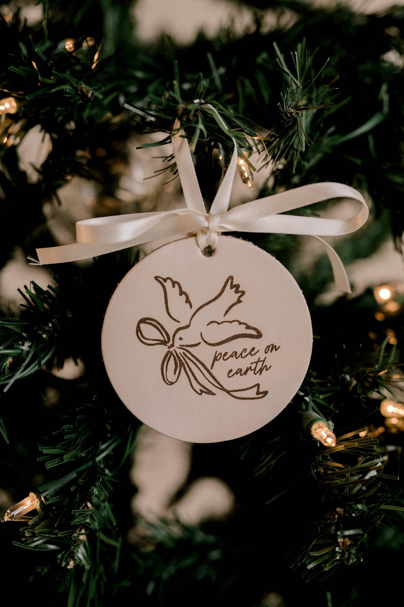 Peace On Earth Ornament I Christian Faith