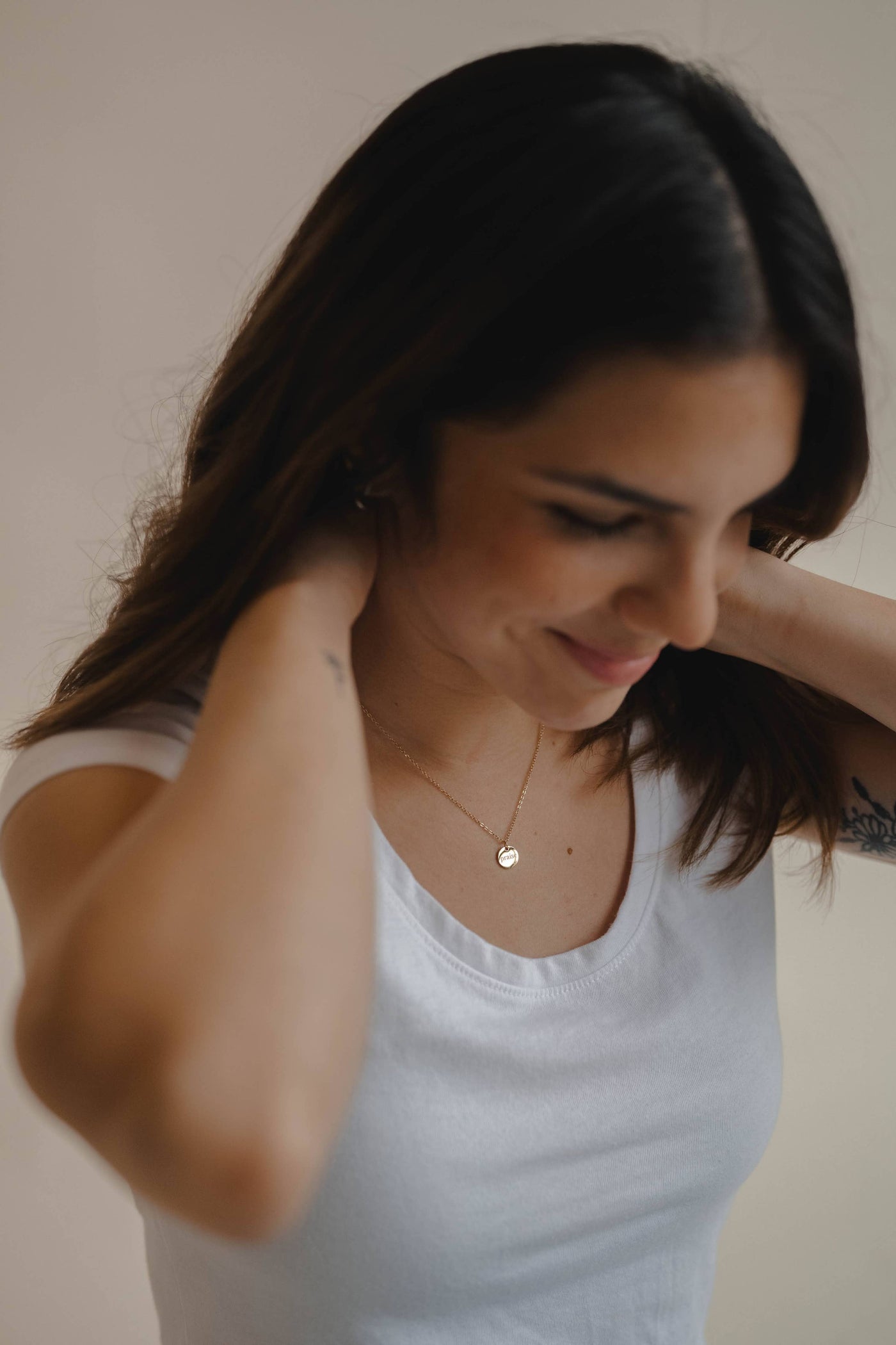 Step Out Disc Necklace | Christian Jewelry