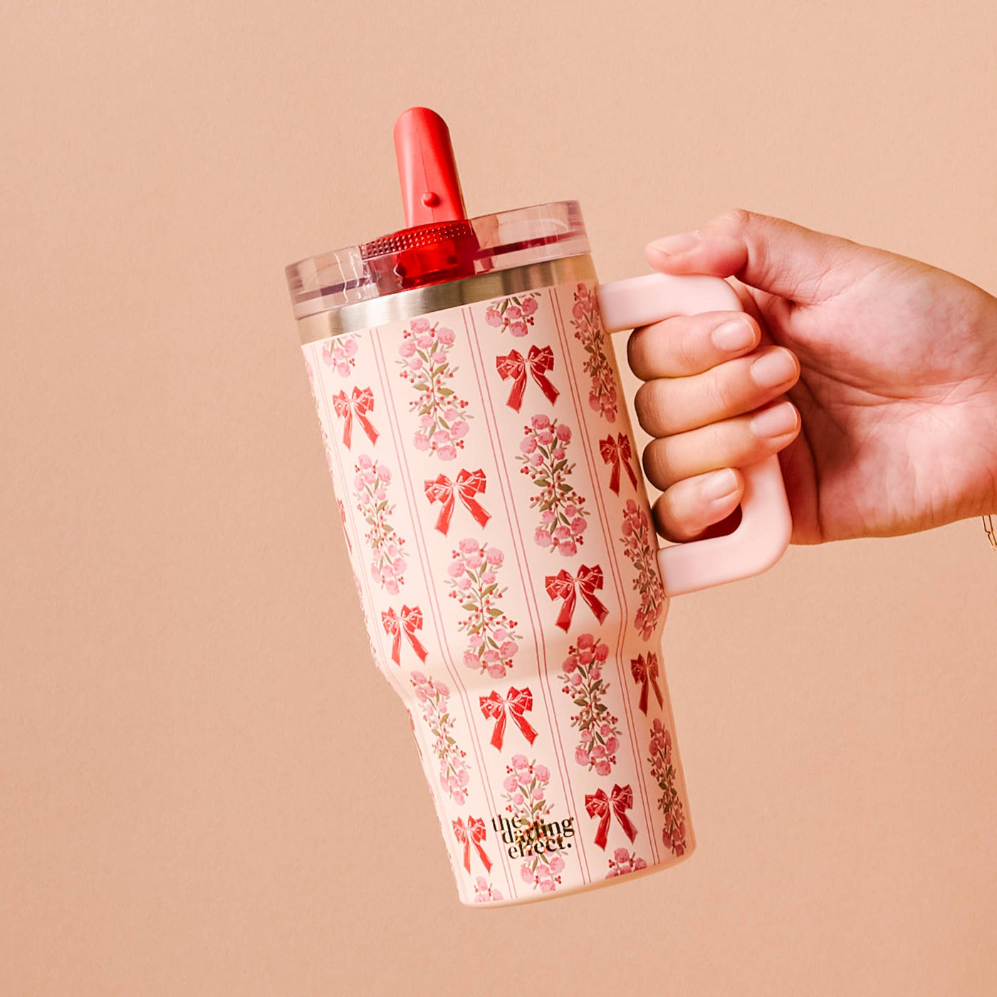 20 oz Lifestyle Flip Straw Tumbler-Oh So Merry