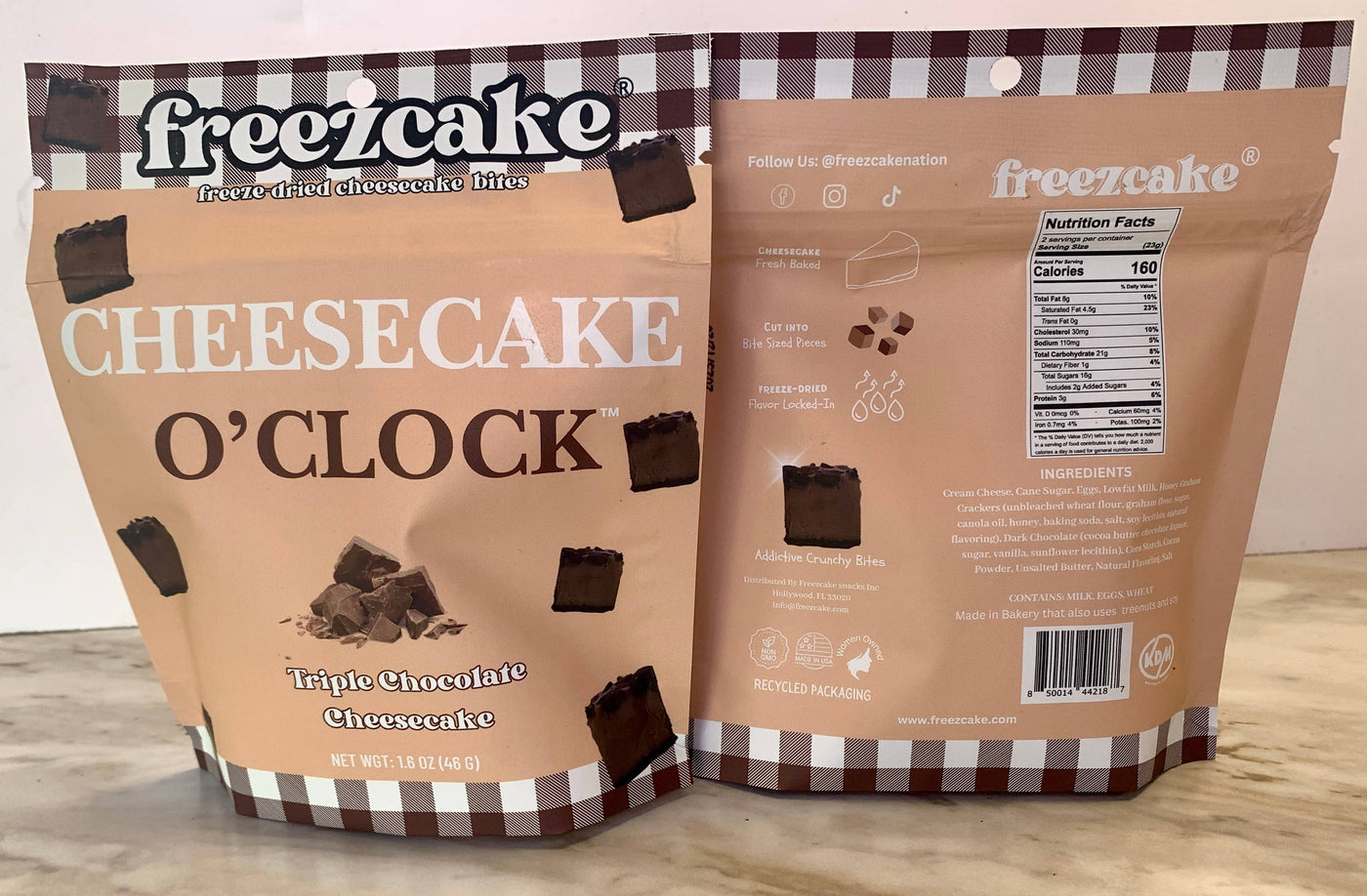 Freezcake Bites: Triple Chocolate