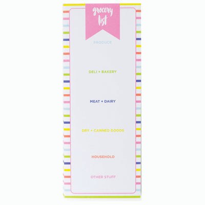 Grocery List Pad : Taylor Elliott Designs