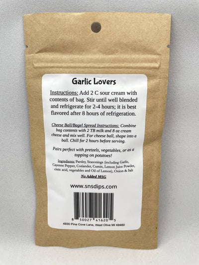 Dip Mix: Garlic Lovers
