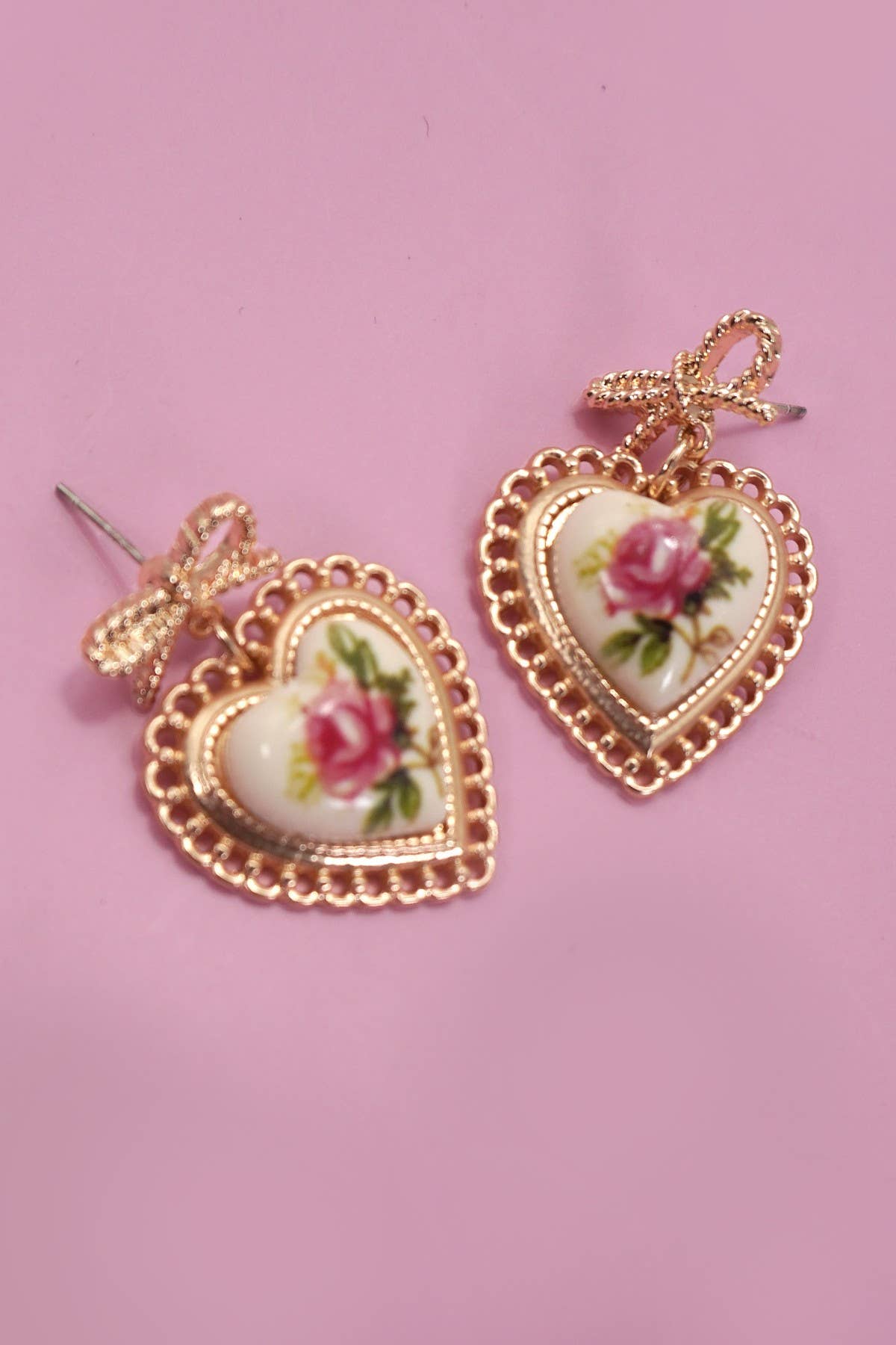 Enchanted Rose Earrings