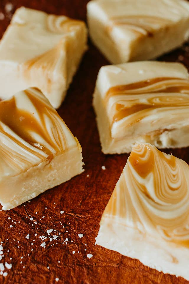 Fudge: Bourbon Sea Salt Caramel