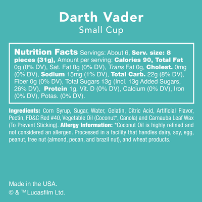 Darth Vader Candy Gummies - STAR WARS™ Collection