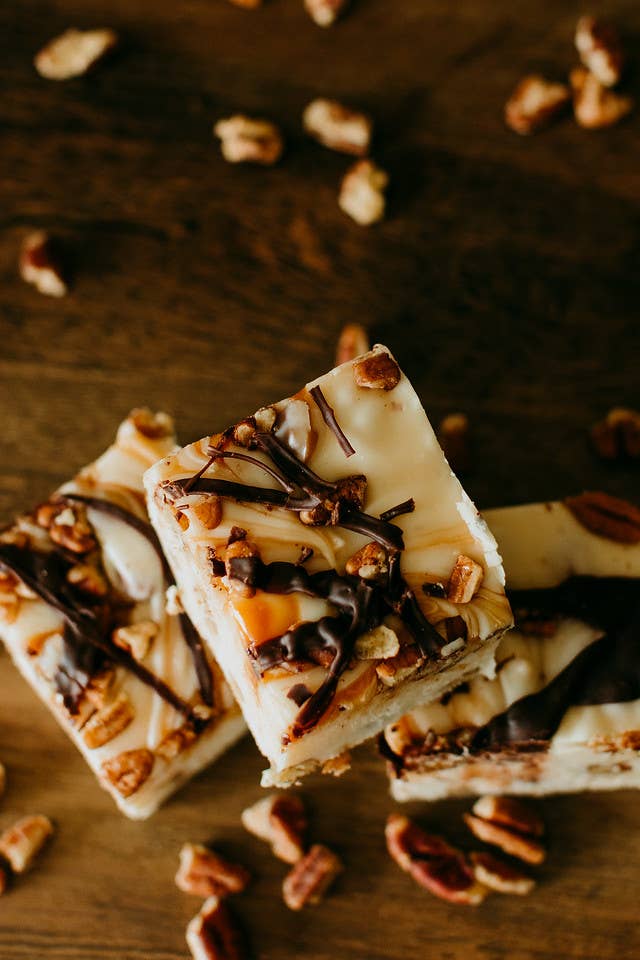 Fudge: Turtle Cheesecake