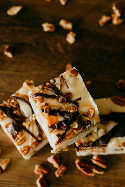 Fudge: Turtle Cheesecake
