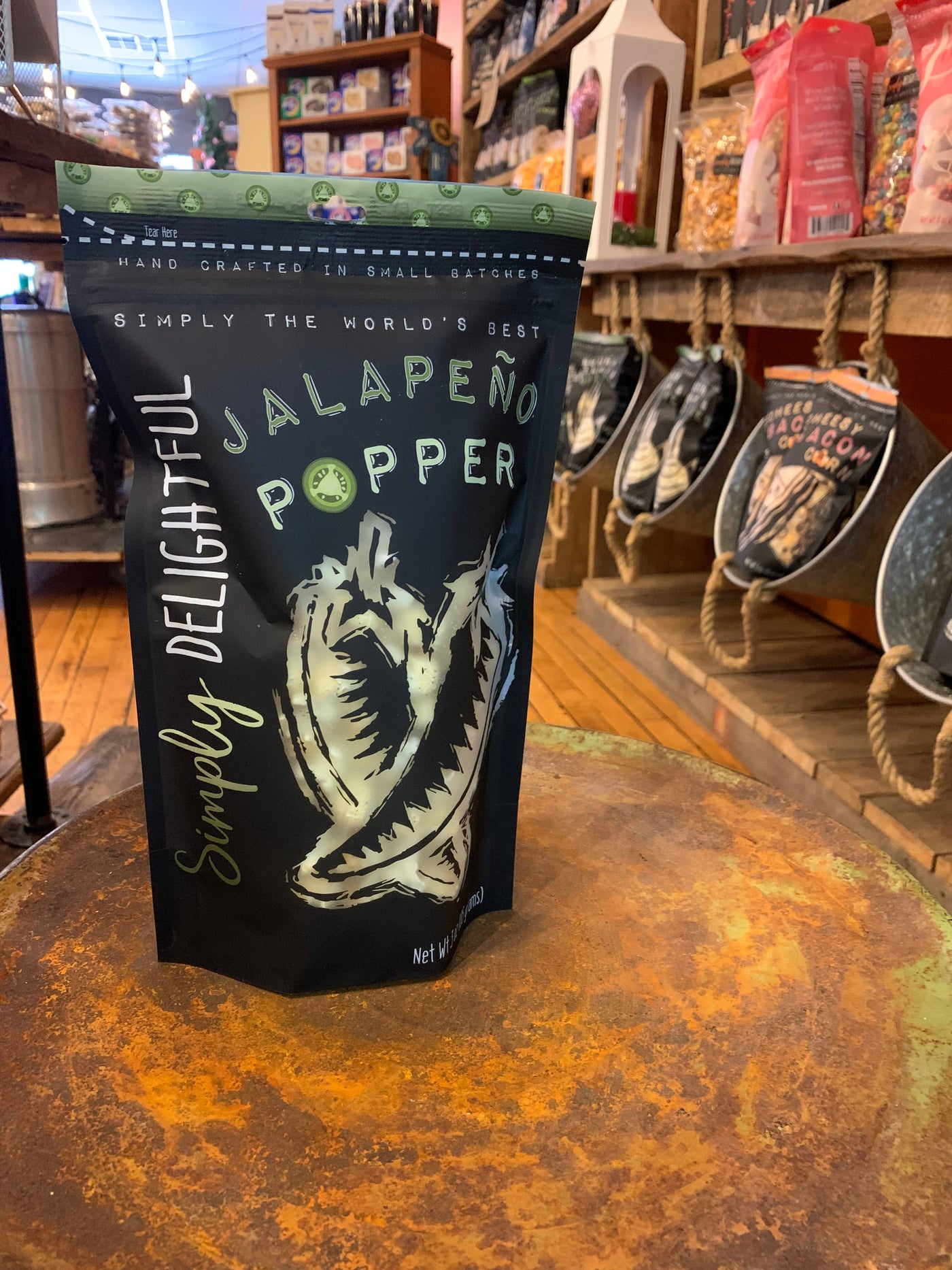 Simply Delightful Popcorn: Jalapeno Popper