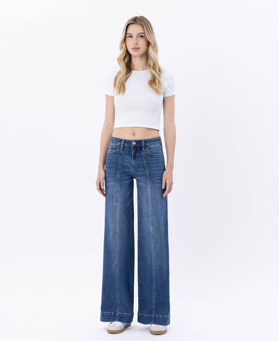 Time to Trend High Rise Wide Leg Jeans