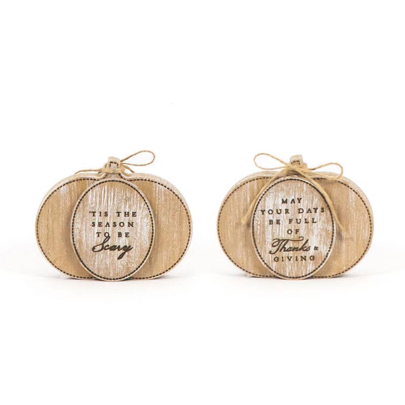 Full Of Thanksgiving Reversible Pumpkin