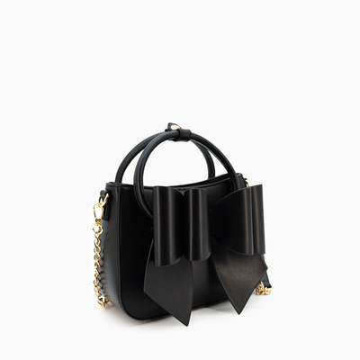 Madeline Bow Crossbody Bag: Mauve