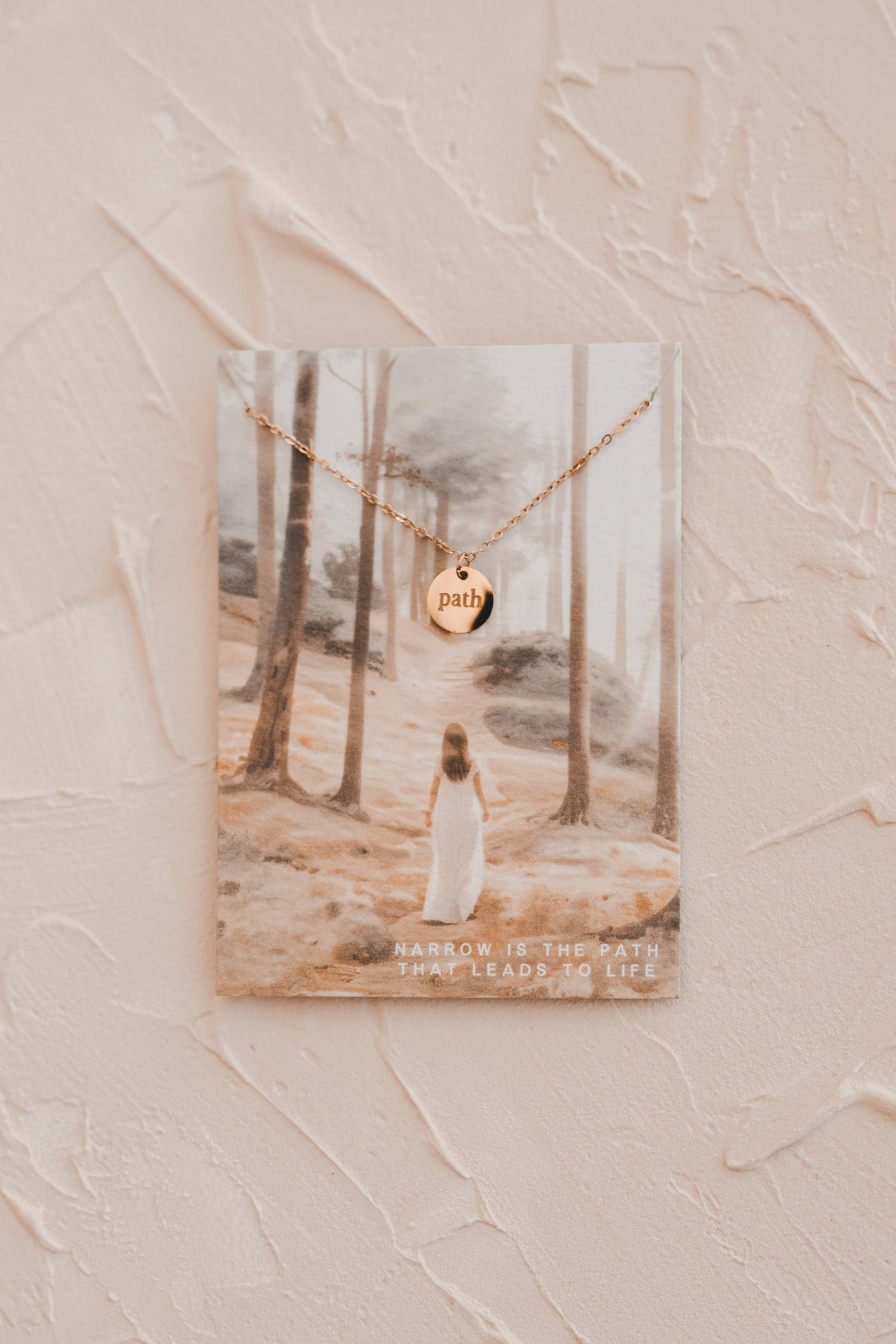 Path Disc Necklace | Christian Jewelry