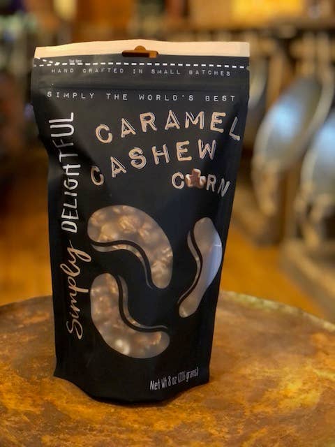 Simply Delightful Popcorn: Caramel Cashew