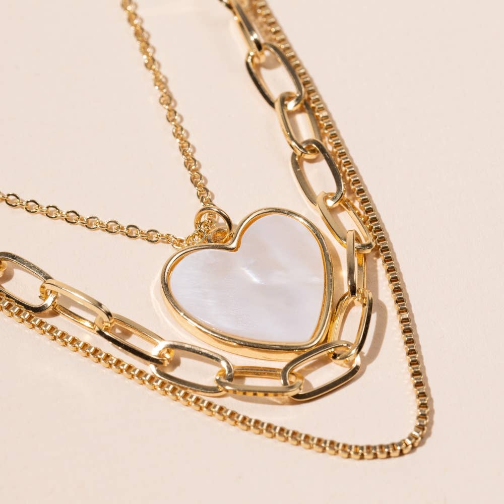 Heart Breaker Layered Necklace