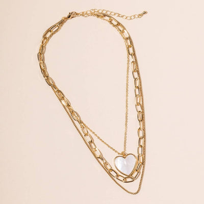 Heart Breaker Layered Necklace