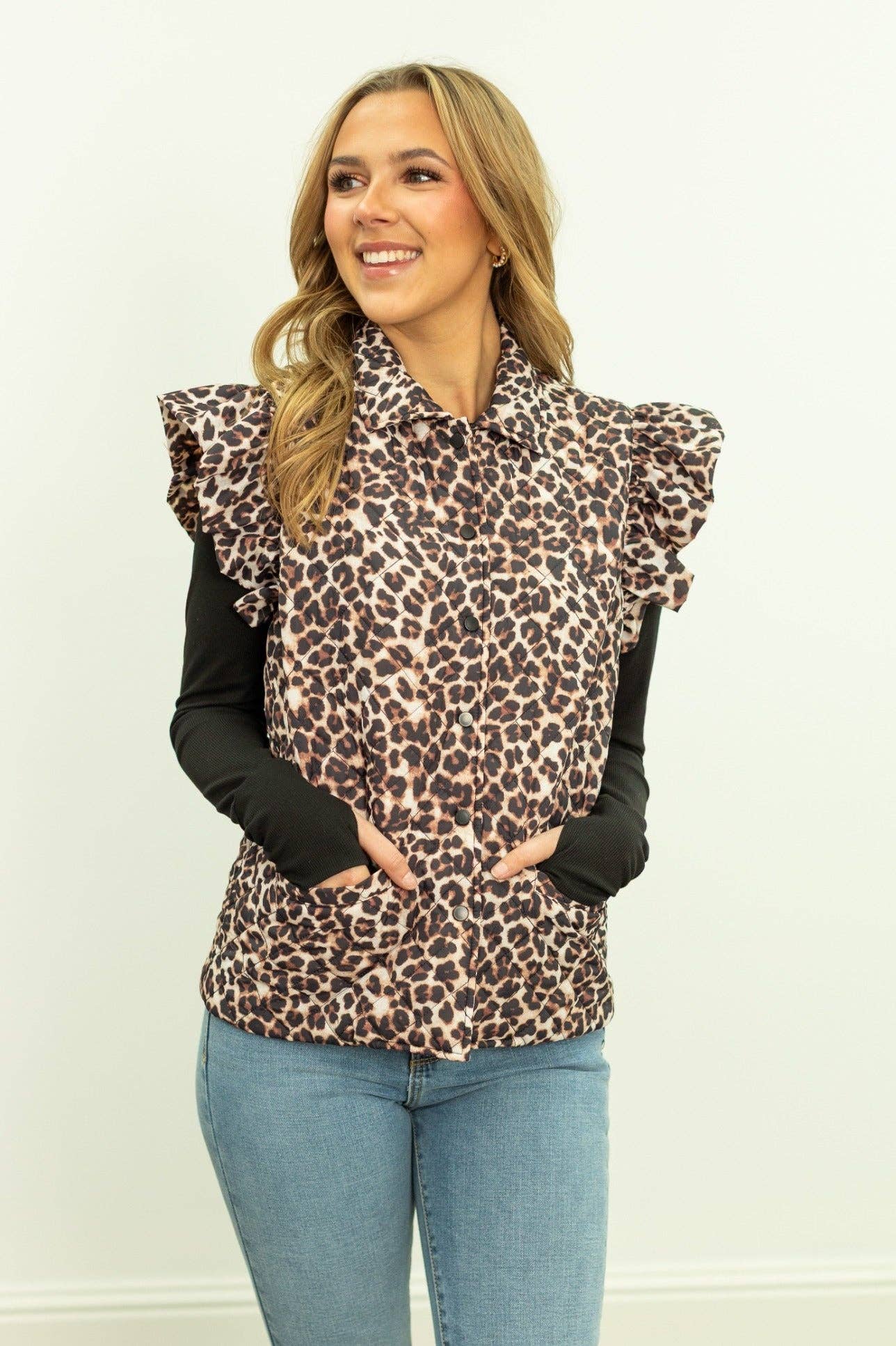 Wild About Ruffles Vest