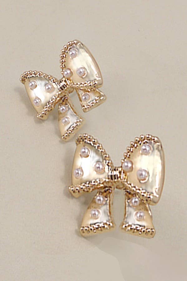 Sophisticated In Bows Earrings