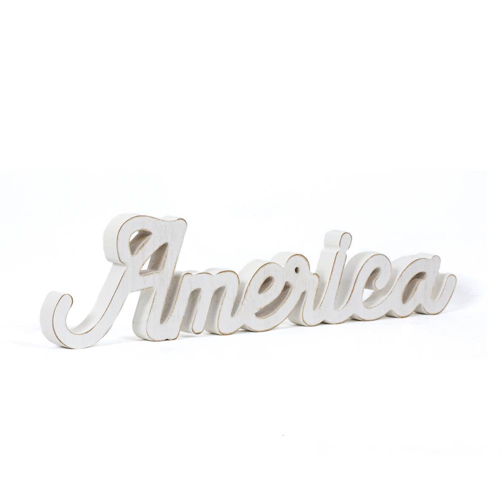 America Script Decor